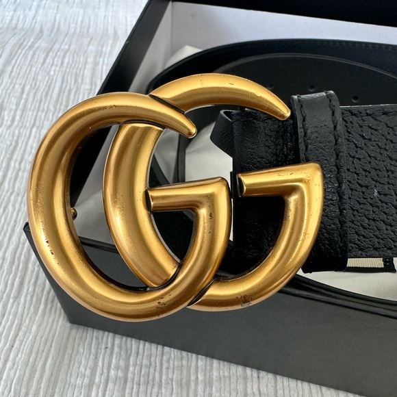 GG MARMONT 2015 RE-EDITION WIDE BELT SIZE 80 (used) - Picture 3 of 10